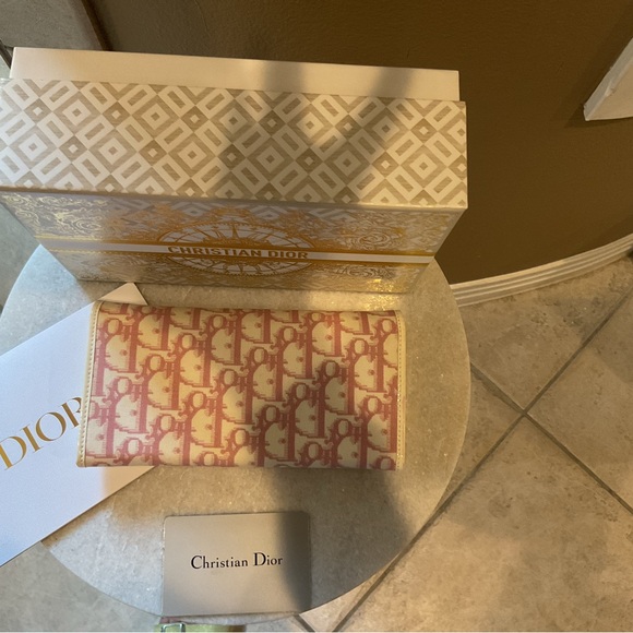 DIOR TROTTER LONG WALLET EUC - Picture 13 of 16